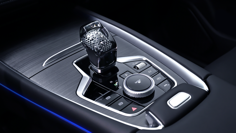 Chery Tiggo 7 Phev, Технологичная центральная консоль